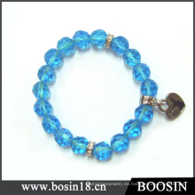 Pulsera de cuentas de acrílico azul Venta al por mayor de China # 31014